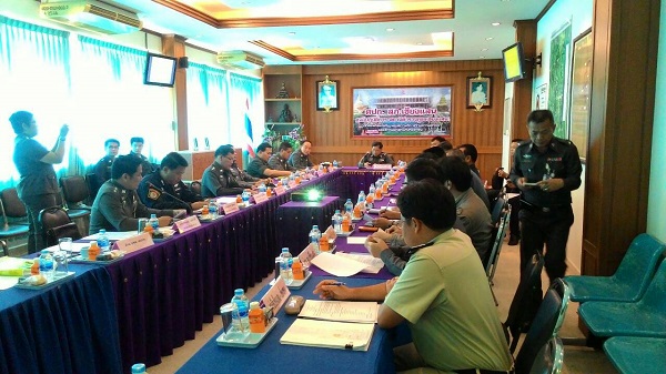 ประชุมฝ่ายประสานงาน ศปปข.ครั้งที่ 2/2558 เพื่อติดตามการปฎิบัติงาน ณ ห้องประชุม สภ.เชียงแสน จว.เชียงราย