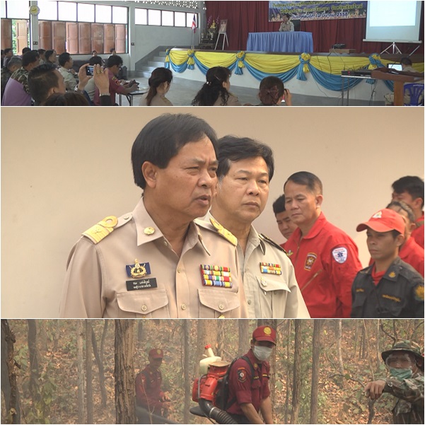 รองผู้ว่าราชการจังหวัดเชียงใหม่ ลงพื้นที่ติดตามการแก้ไขปัญหาหมอกควันและไฟป่าในพื้นที่อำเภอเชียงดาว