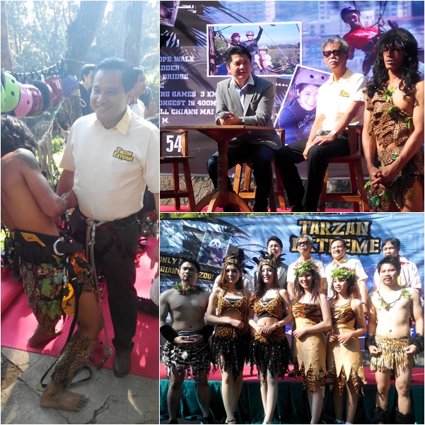 กิจกรรมท้าความกล้า “Tarzan Extreme” ที่สวนสัตว์เชียงใหม่