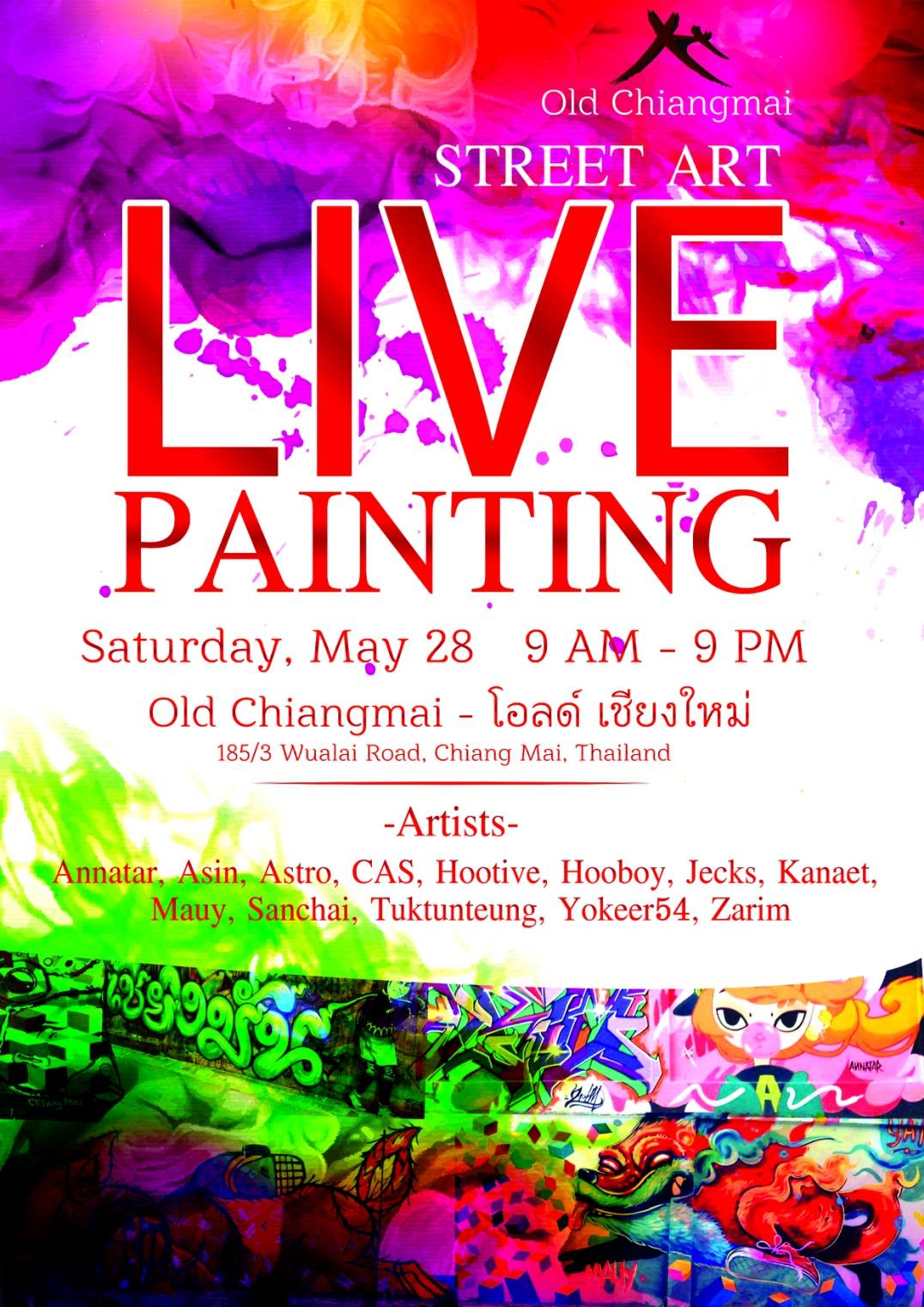 Street Art Live Painting
