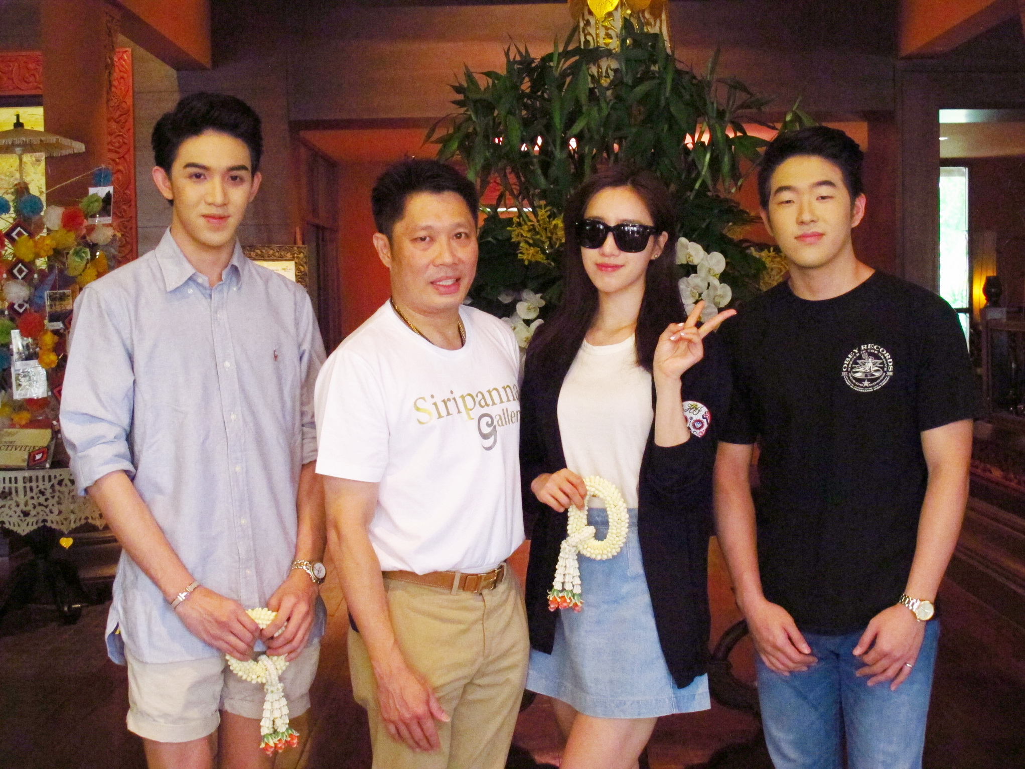 ศิริปันนาต้อนรับศิลปินวงทีอาร่า และนักแสดงซีรี่ส์เรียลลิตี้ส่งเสริมการท่องเที่ยวไทย