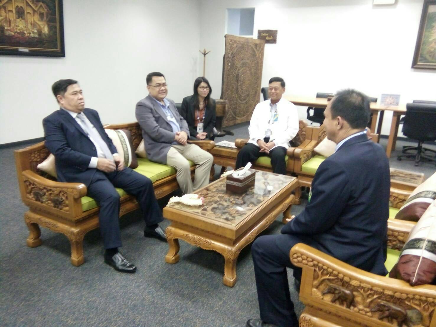 ต้อนรับรัฐมนตรีช่วยฯ กัมพูชา