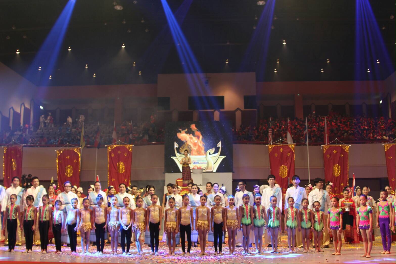 พิธีเปิดการแข่งขันกีฬาอาเซียนสกูลเกมส์ ครั้งที่ 8 (8th ASEAN SCHOOLS GAMES 2016)