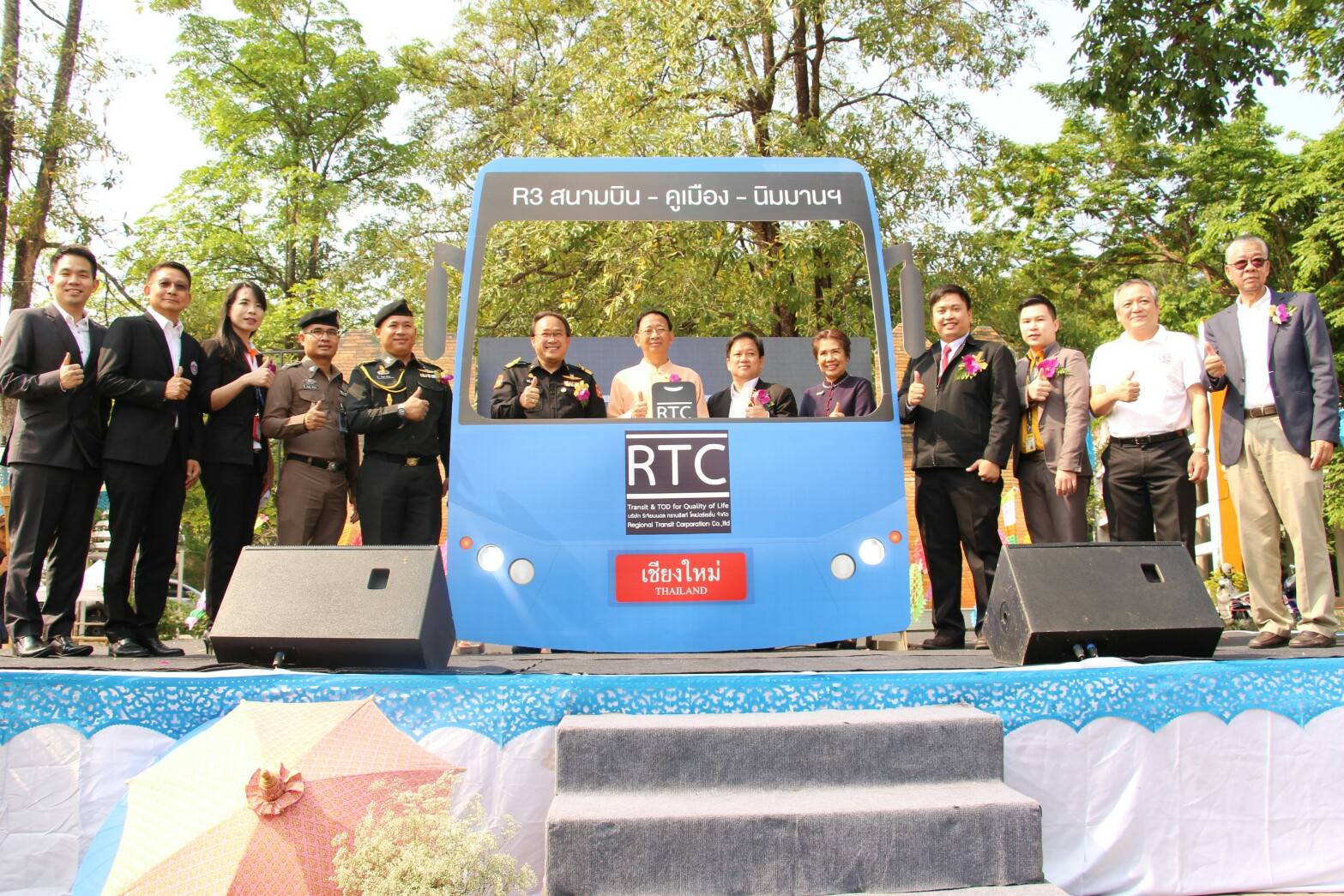 เปิดให้บริการแล้ว เส้นทางเดินรถขนส่งมวลชนสาย R3 จังหวัดเชียงใหม่ โดยมุ่งเน้นในเรื่องของความสะดวก ปลอดภัย และลดค่าใช้จ่ายประชาชน หวังขับเคลื่อนการพัฒนาเมืองและเศรษฐกิจโดยระบบขนส่งมวลชน   