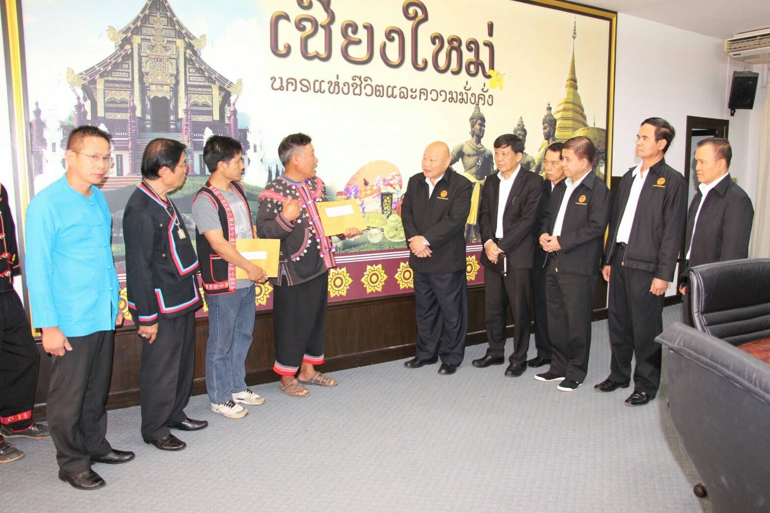 คณะอนุกรรมการขับเคลื่อนการพัฒนาประเทศฯ ติดตามผลการดำเนินงานและความก้าวหน้าโครงการไทยนิยม ยั่งยืน ของจังหวัดเชียงใหม่