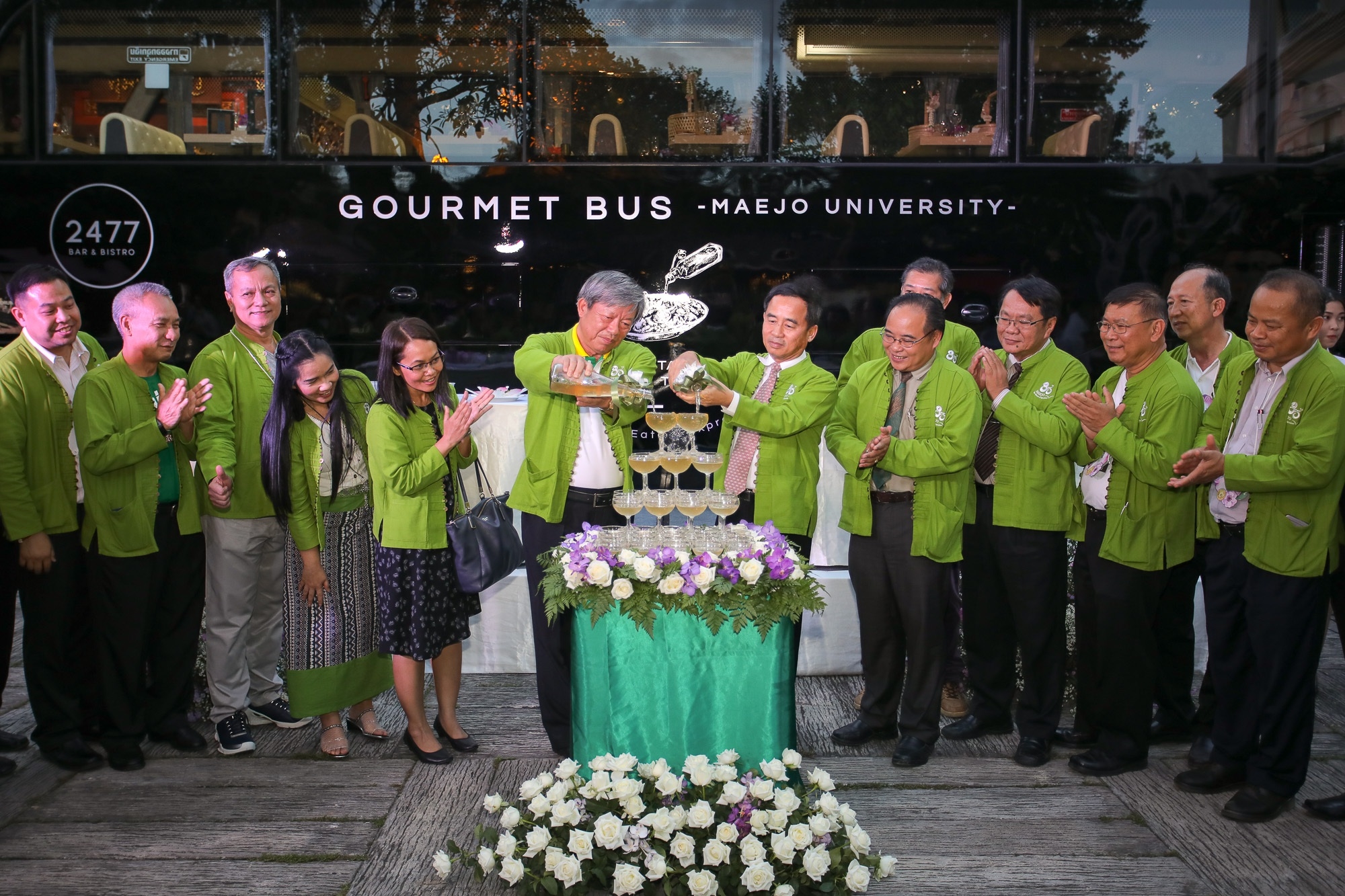 ม.แม่โจ้ จัด Thank you Press Party 2018  พร้อมโชว์ Maejo Gourmet Bus By Bistro 2477 คันแรกของไทย  และ Highlight งานเกษตรแม่โจ้ 85 ปี   