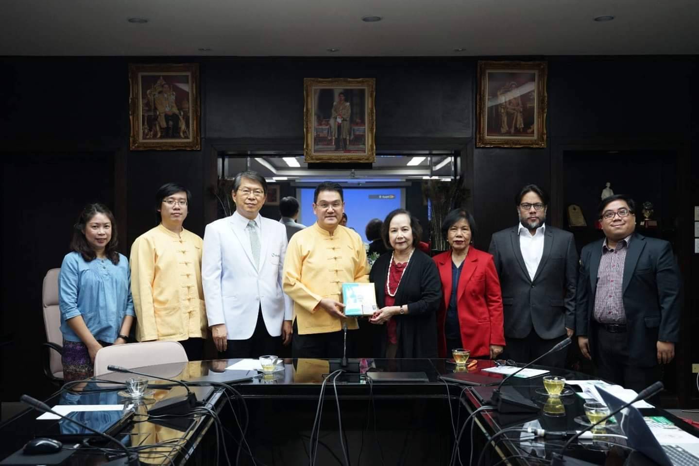 ให้การต้อนรับ คณะผู้บริหารจาก Lyceum Northwestern University