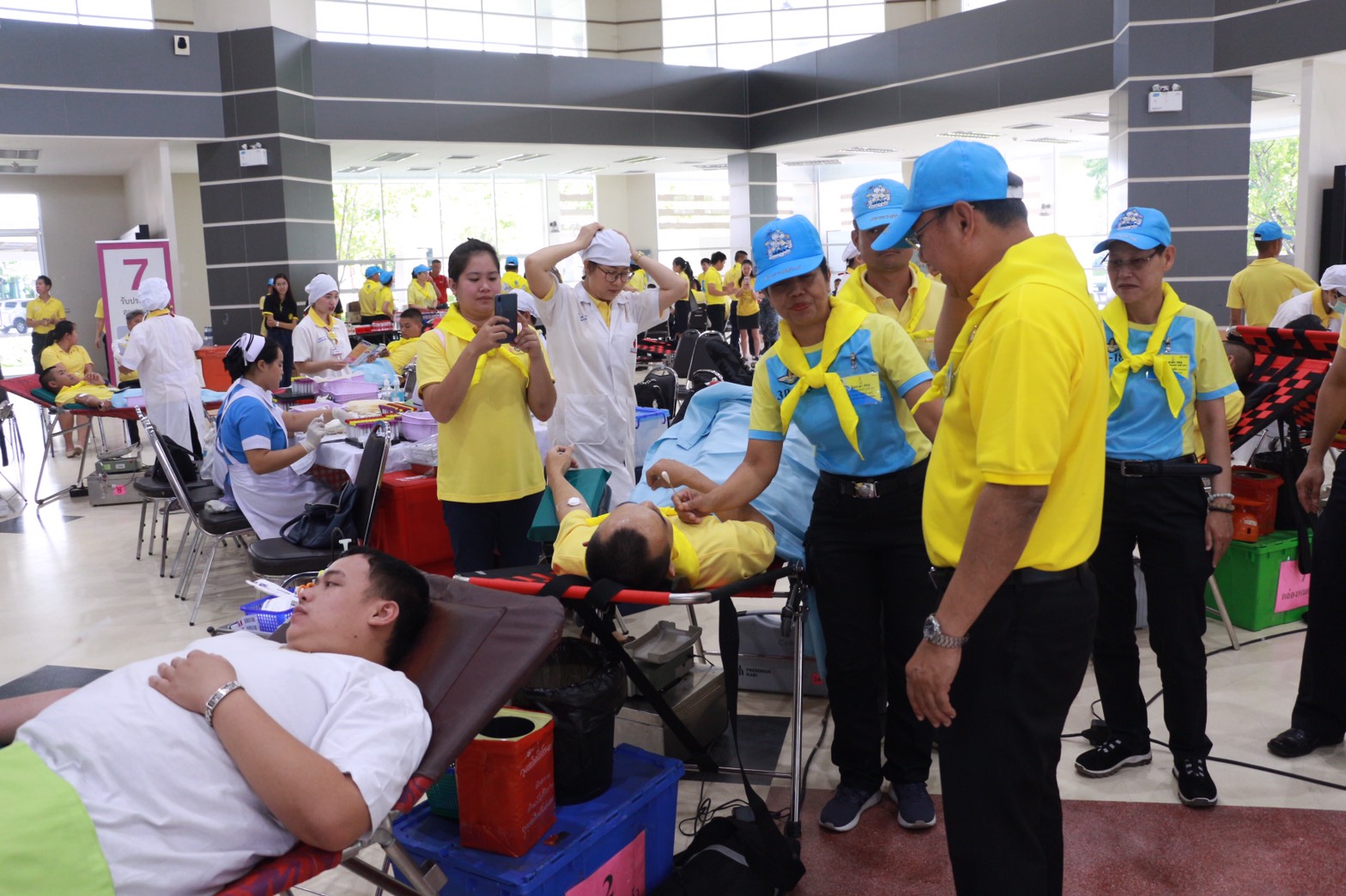 จังหวัดเชียงใหม่ จัดกิจกรรมรับบริจาคโลหิต Give to Live คถวายเป็นพระราชกุศล พระบาทสมเด็จพระวชิรเกล้าเจ้าอยู่หัว