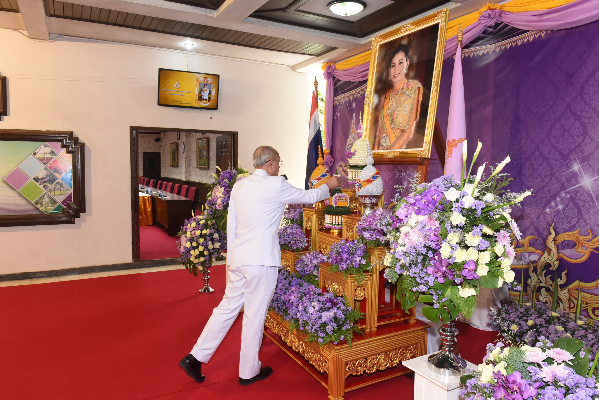 เชียงใหม่​ /// มหาวิทยาลัย​เชียงใหม่​ จัด​พิธีลงนามถวายพระพรชัยมงคลสมเด็จพระนางเจ้าฯ พระบรมราชินี