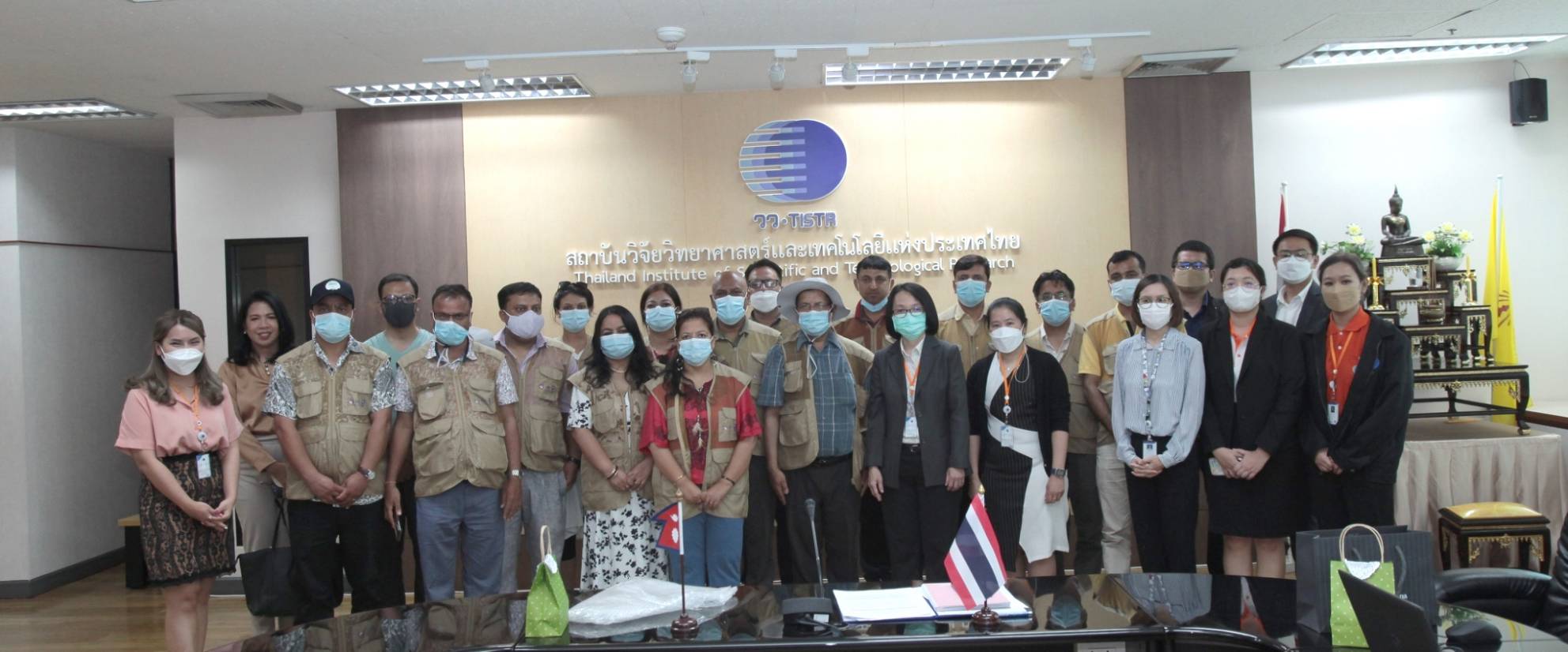 ปทุมธานี - วว. ต้อนรับคณะผู้บริหารประเทศเนปาล ในโอกาสเยี่ยมชมศึกษาดูงาน