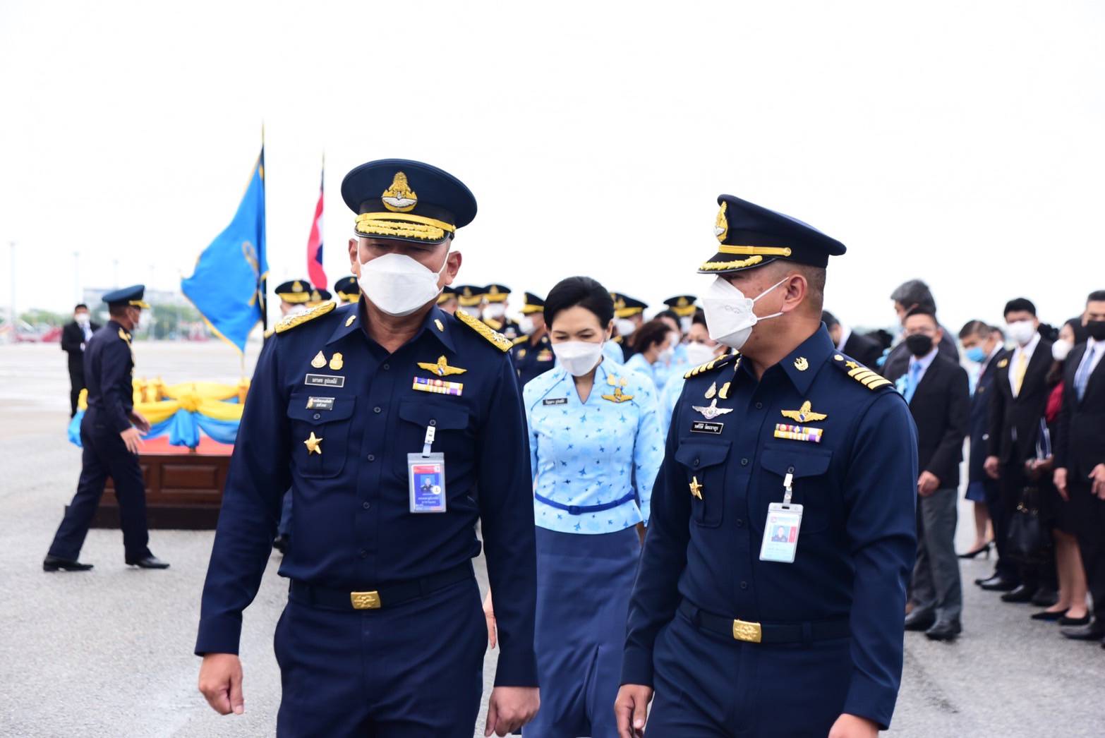 ผู้บัญชาการทหารอากาศเดินทางมาประกอบพิธีสมโภชพระพุทธศาสดาประชานาถ