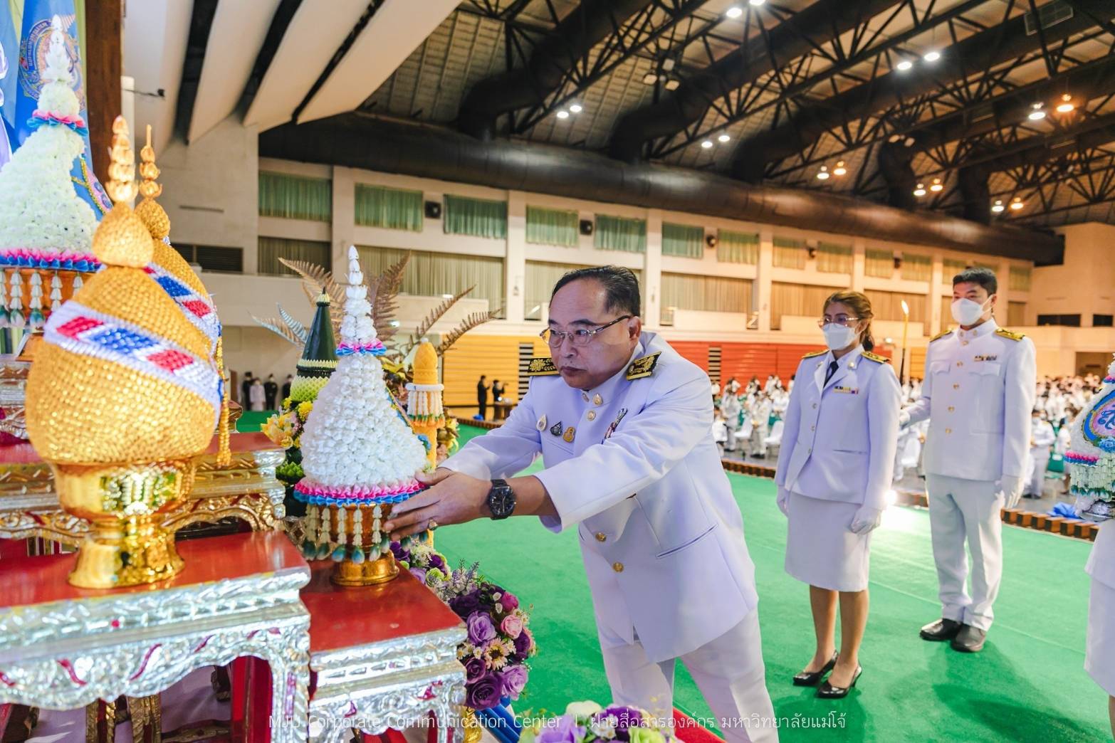 เชียงใหม่ - ม.แม่โจ้ จัดกิจกรรมเฉลิมพระเกียรติสมเด็จพระนางเจ้าสิริกิติ์ พระบรมราชินีนาถ พระบรมราชชนนีพันปีหลวง