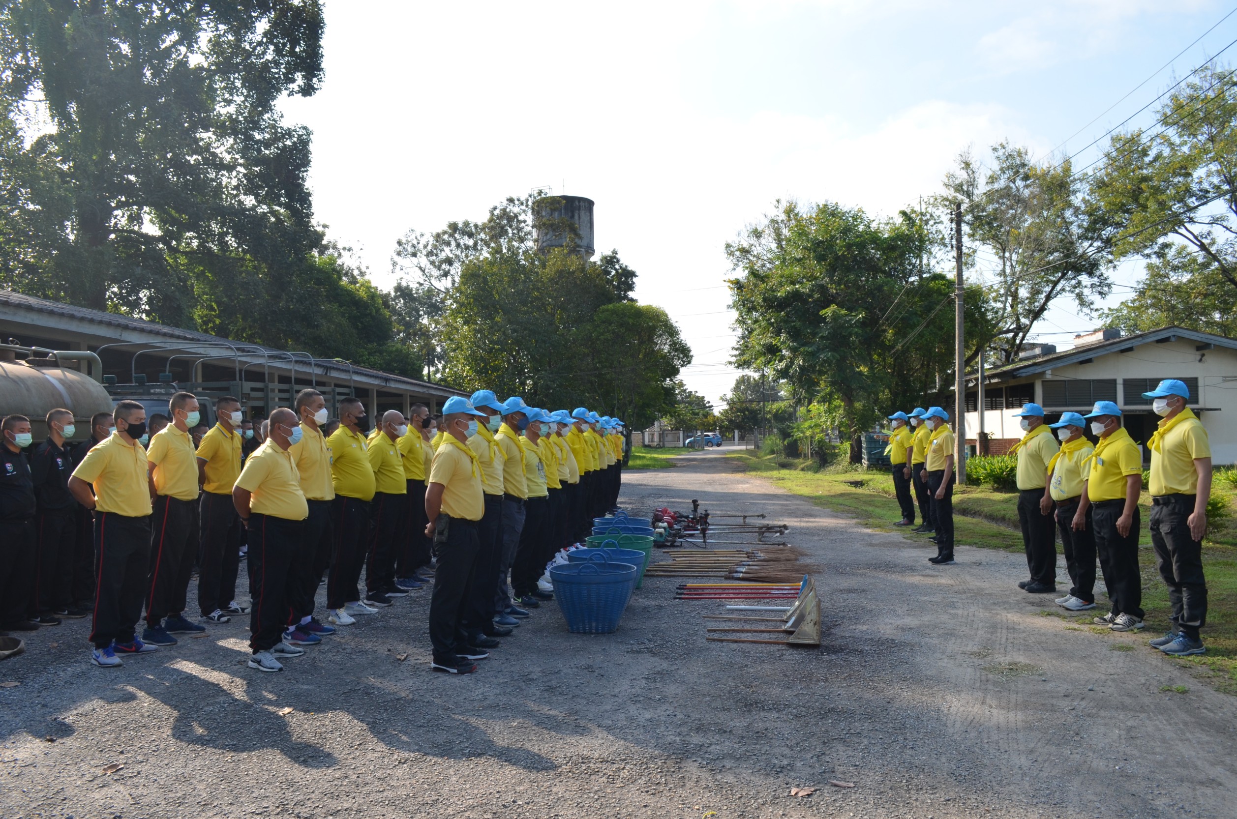 เชียงใหม่ - จิตอาสาพระราชทาน เราทำความดีด้วยหัวใจ น้อมสำนึกในพระมหากรุณาธิคุณ เนื่องในวันคล้ายวันสวรรคต พระบาทสมเด็จพระบรมชนกาธิเบศร มหาภูมิพลอดุลยเดชมหาราชบรมนาถบพิตร