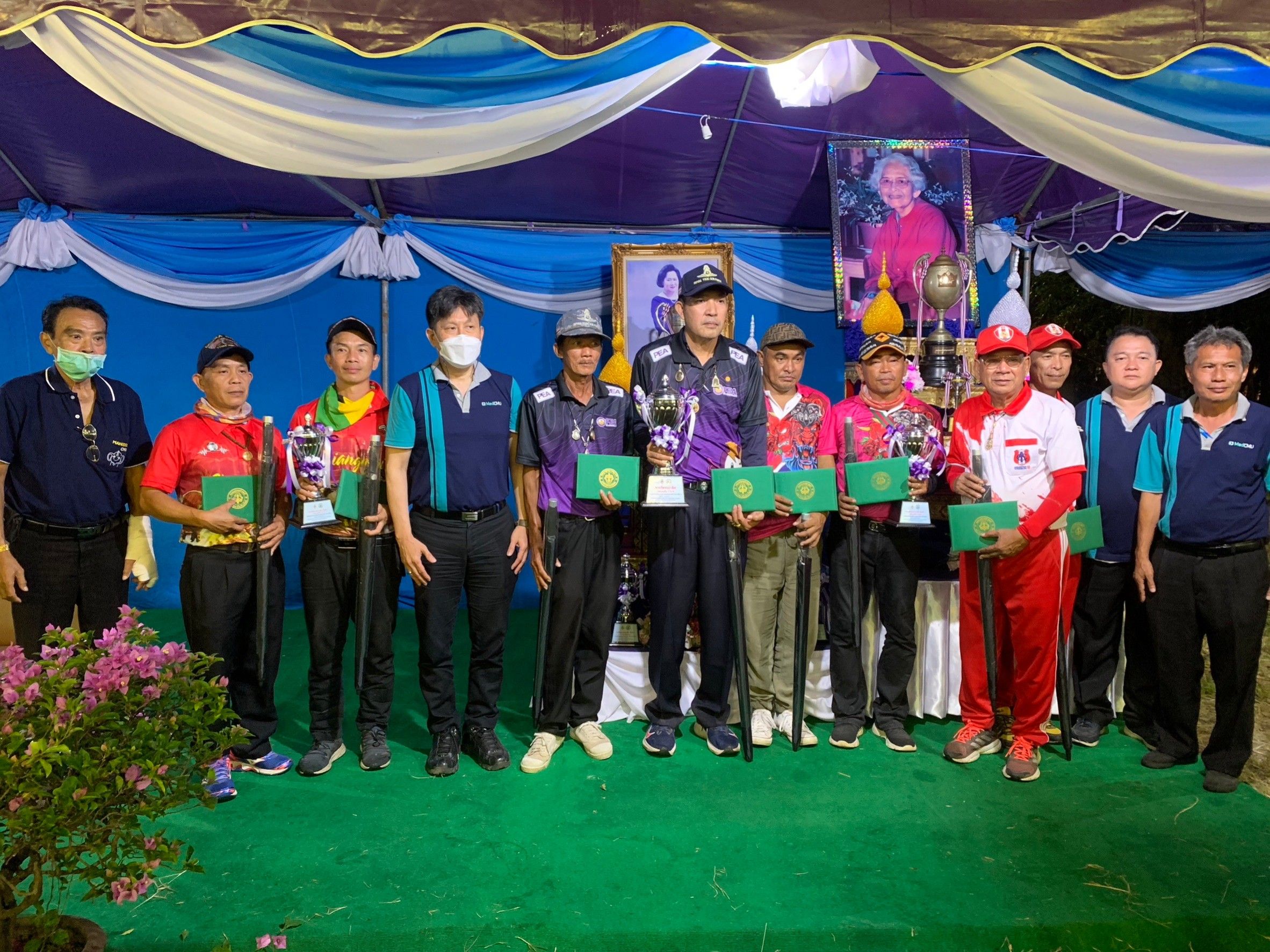 รองคณบดีคณะแพทยศาสตร์ มช. เป็นประธานในพิธีปิด การแข่งขันเปตองมหากุศล กองทุนหมอเจ้าฟ้า ครั้งที่ 33 ประจำปี 2565