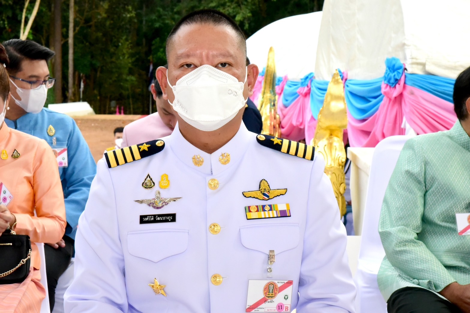เชียงใหม่ - กองบิน ๔๑ ร่วมเป็นเจ้าภาพทำบุญถวายผ้าพระจุลกฐิน