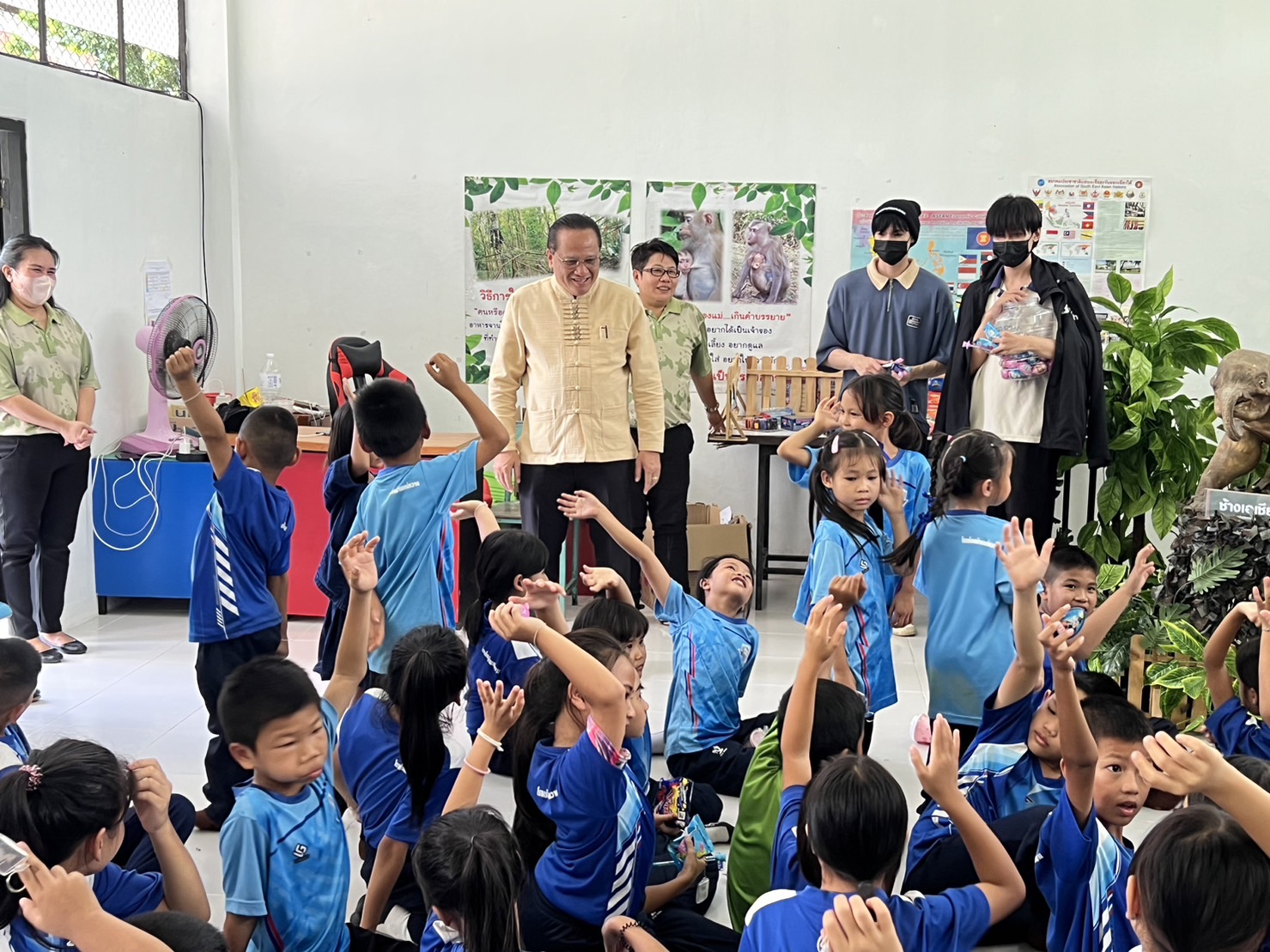 สวนสัตว์เชียงใหม่  จัดกิจกรรมสวนสัตว์สู่สถานศึกษา (Zoo Outreach Program)