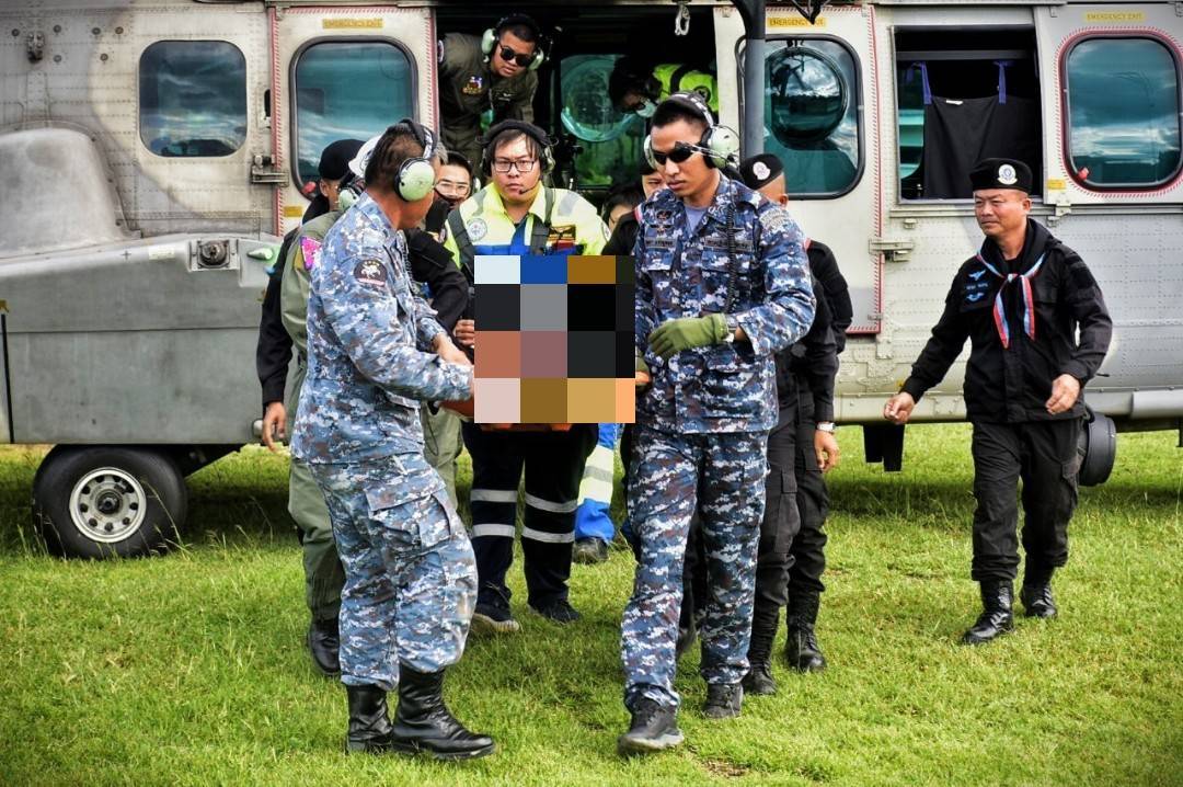 กองบิน ๔๑ ร่วมกับทีมแพทย์ Sky Doctor เคลื่อนย้ายผู้ป่วยฉุกเฉิน