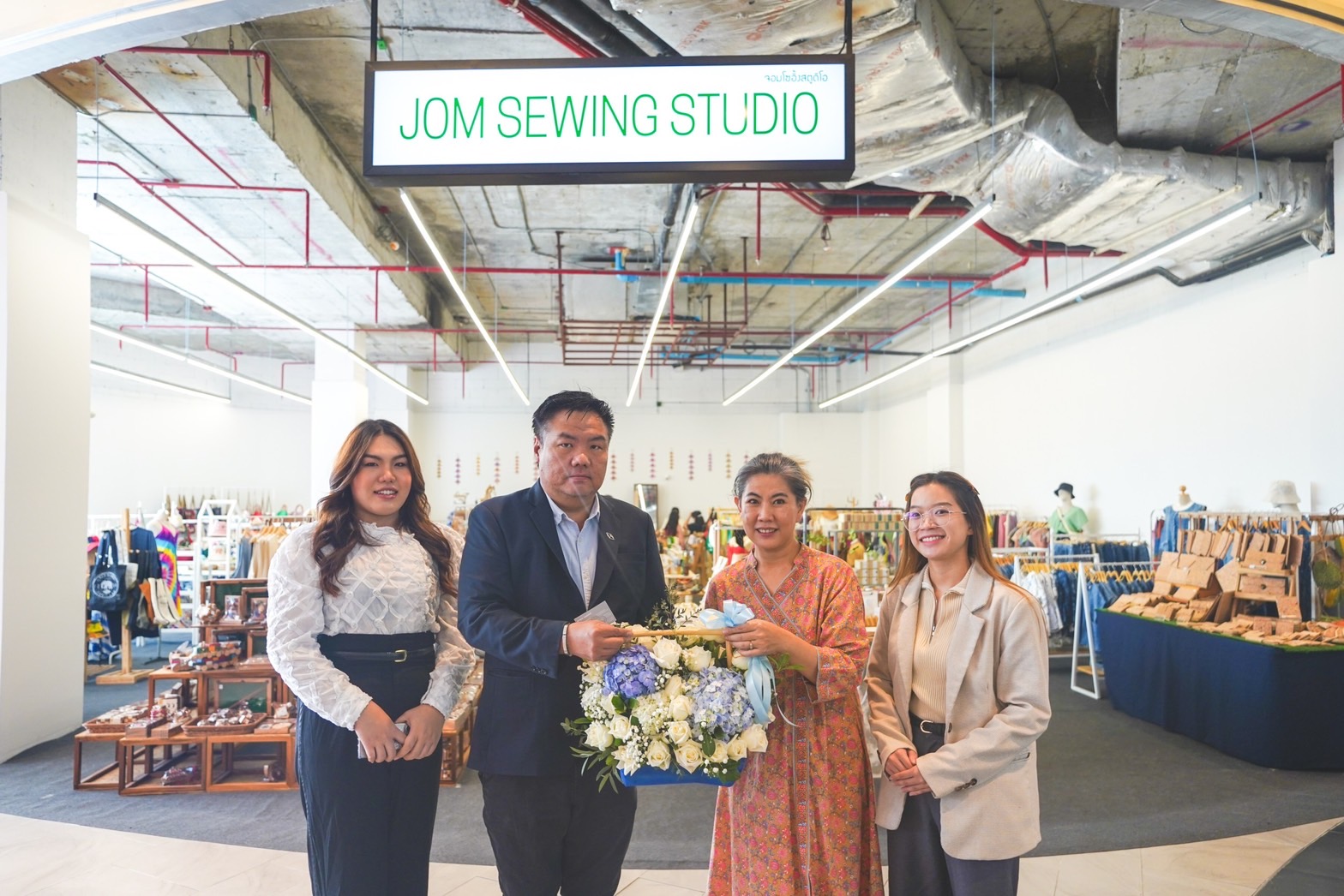 ห้ามพลาด! Jom Sewing Studio แหล่งรวมสินค้างานคราฟท์และแฮนด์เมด ที่เมญ่าฯ เชียงใหม่