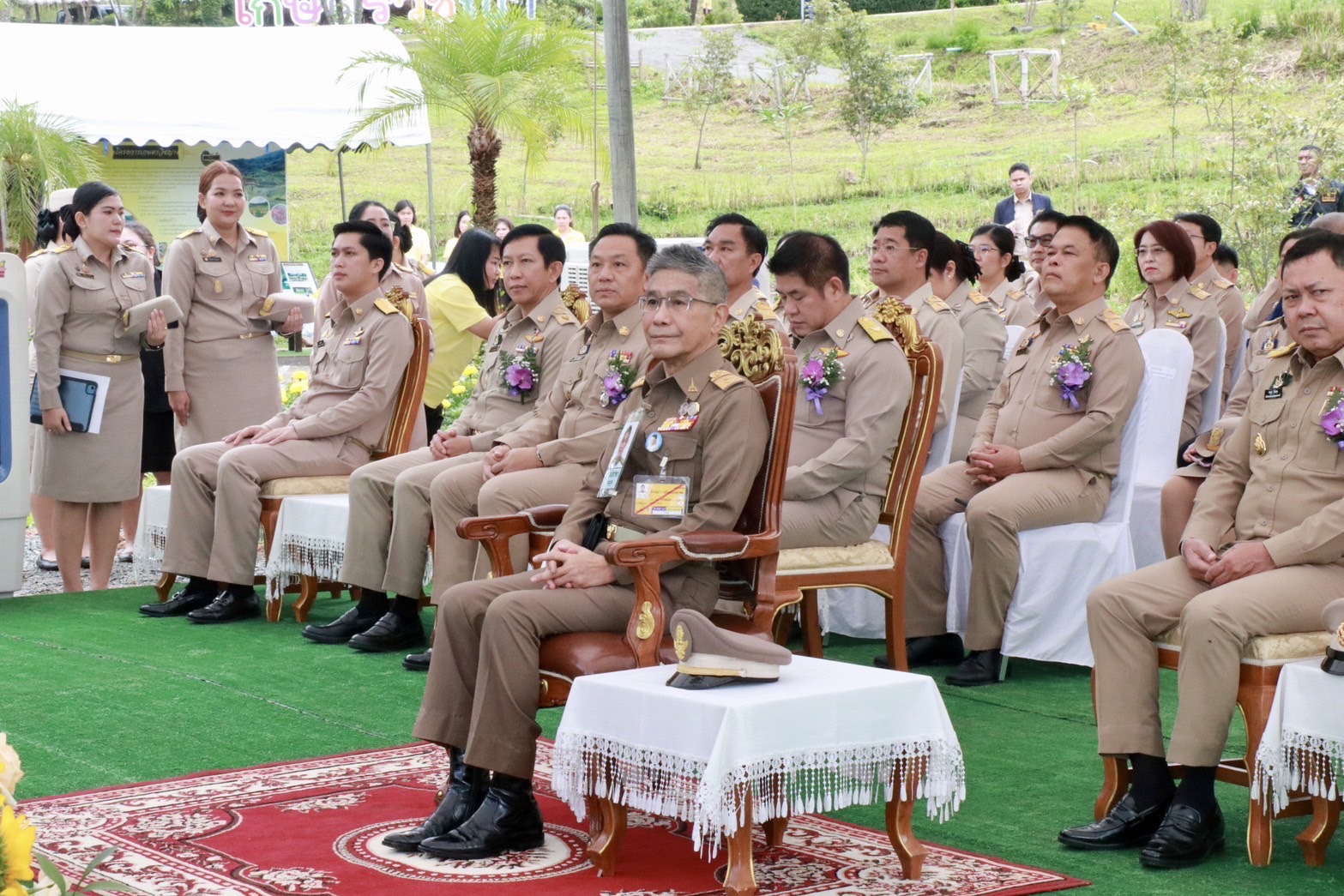 องคมนตรี เปิดงาน “ตามรอยปราชญ์แห่งการเกษตร ท่องเที่ยวเชิงนิเวศ คนอยู่กับป่าอย่างยั่งยืน” ที่โครงการเกษตรวิชญา อ.แม่ริม จ.เชียงใหม่