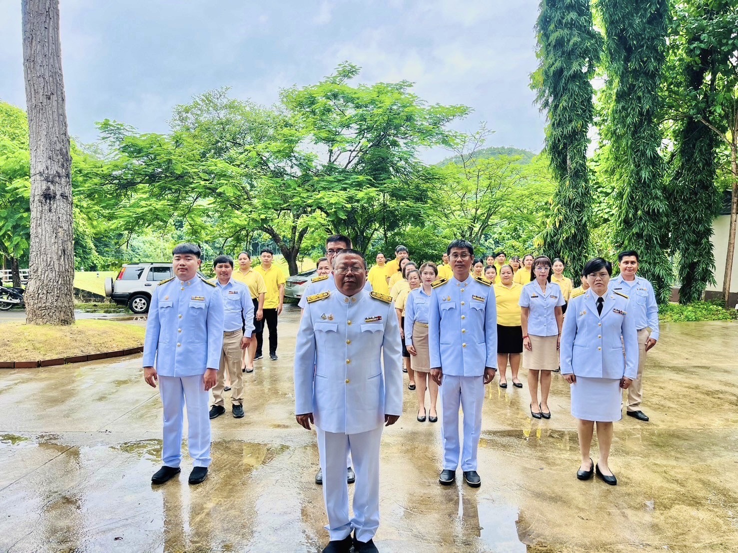 ข้าราชการ และเจ้าหน้าที่ชลประทานแม่ฮ่องสอน ร่วมพิธีถวายสัตย์ปฏิญาณเพื่อเป็นข้าราชการที่ดีและพลังของแผ่นดิน ประจำปี 2567