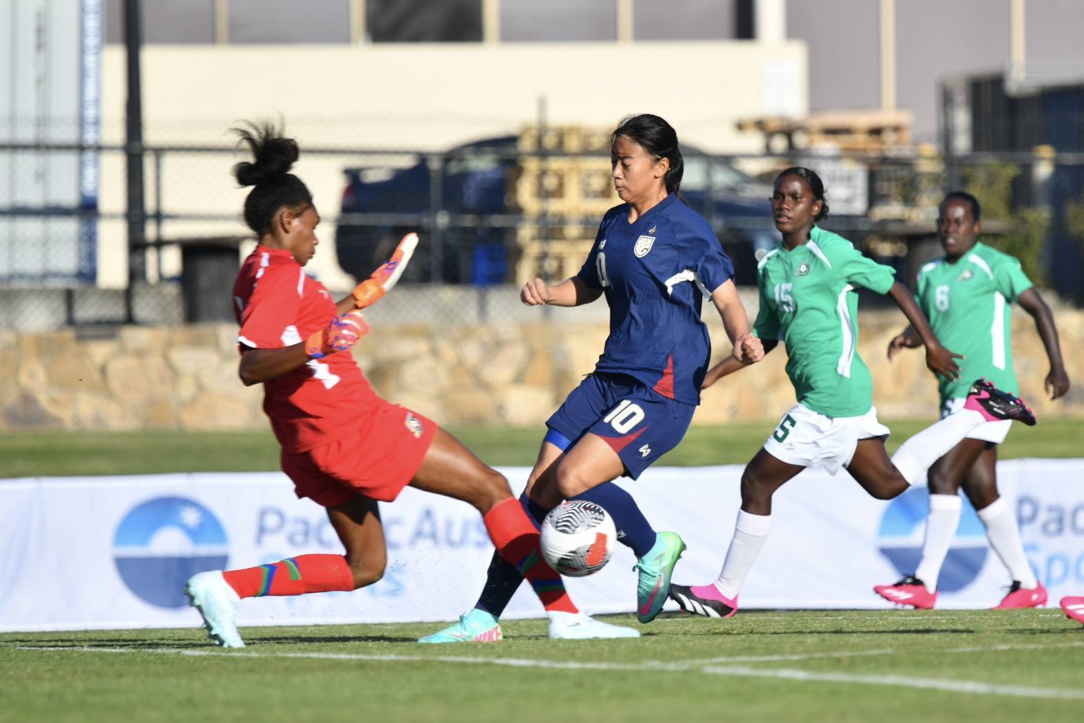 ฟุตบอลหญิงไทย U20 ชนะ หมู่เกาะโซโลมอน 8-0 ประเดิมศึก Four Nations 2025