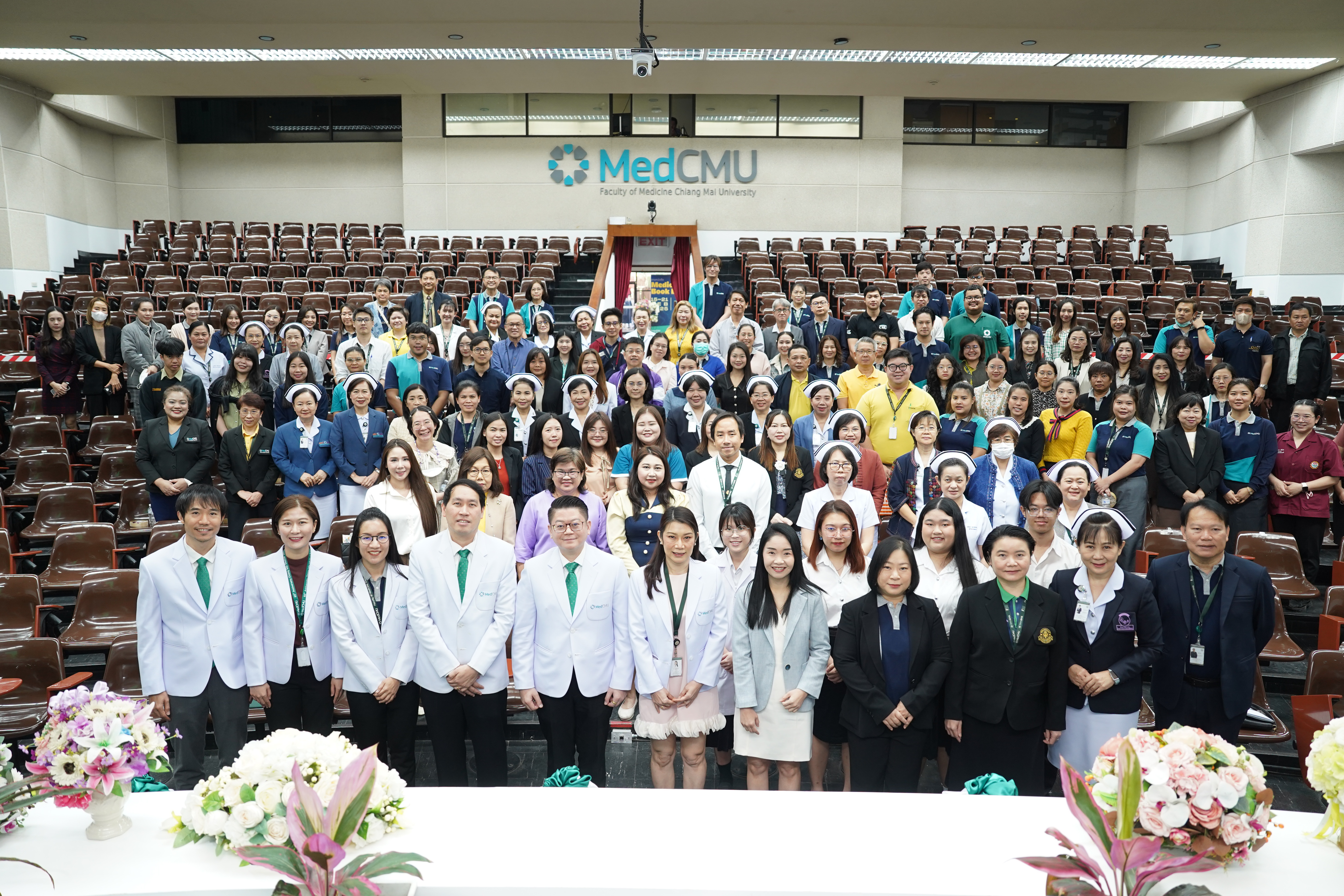 รองคณบดีด้านการศึกษาก่อนปริญญา คณะแพทยศาสตร์ มช. เป็นประธานในพิธีเปิดงาน Medical Book Days ครั้งที่ 20