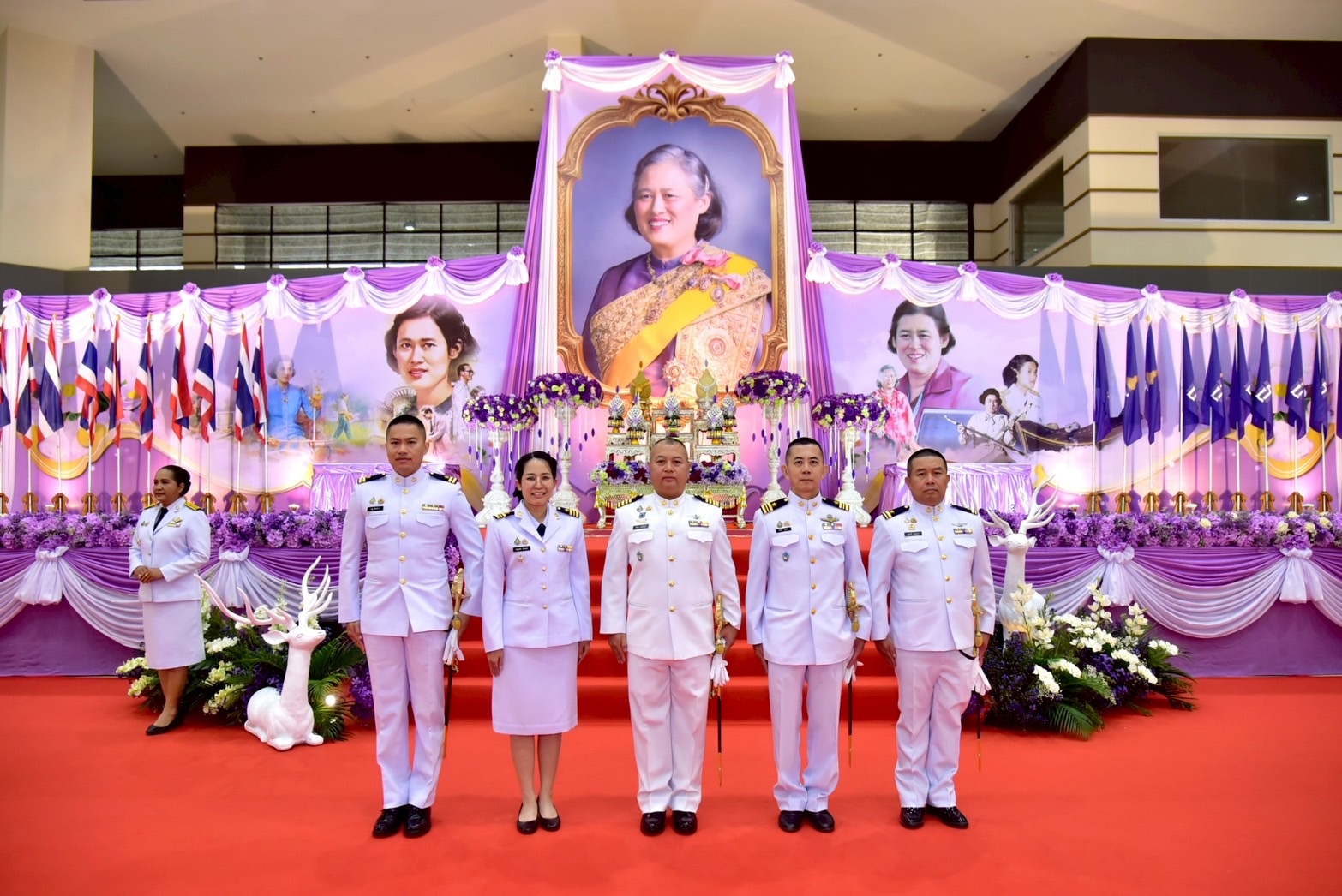 กองบิน 41 ร่วมพิธีเนื่องในวันคล้ายวันพระราชสมภพ สมเด็จพระกนิษฐาธิราชเจ้า กรมสมเด็จพระเทพรัตนราชสุดาฯ สยามบรมราชกุมารี และวันอนุรักษ์มรดกไทย ประจำปี 2568