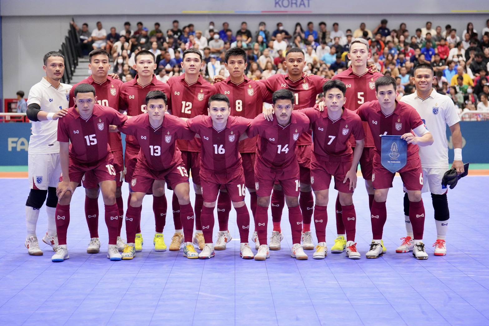 ฟุตซอลทีมชาติไทย ประเดิม 3 แต้ม เฉือน คูเวต 4-3 ได้ วรศักดิ์ ศรีหรั่งไพโรจน์ เหมาสอง อีกคู่ รัสเซีย ชนะ อิหร่าน 2-1 ศึก SAT Futsal ที่โคราช