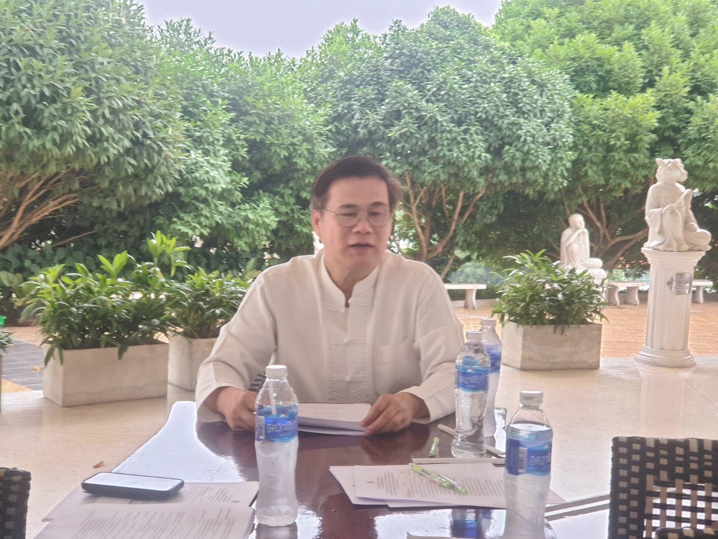 จังหวัดเชียงราย ประชุมปรึกษาหารือวางแผนและกำหนดแนวทางเตรียมความพร้อมการจัดงานขับเคลื่อนชุมชนสู่เศรษฐกิจสร้างสรรค์ ภายใต้โครงการฯ จำนวน ๓ โครงการ