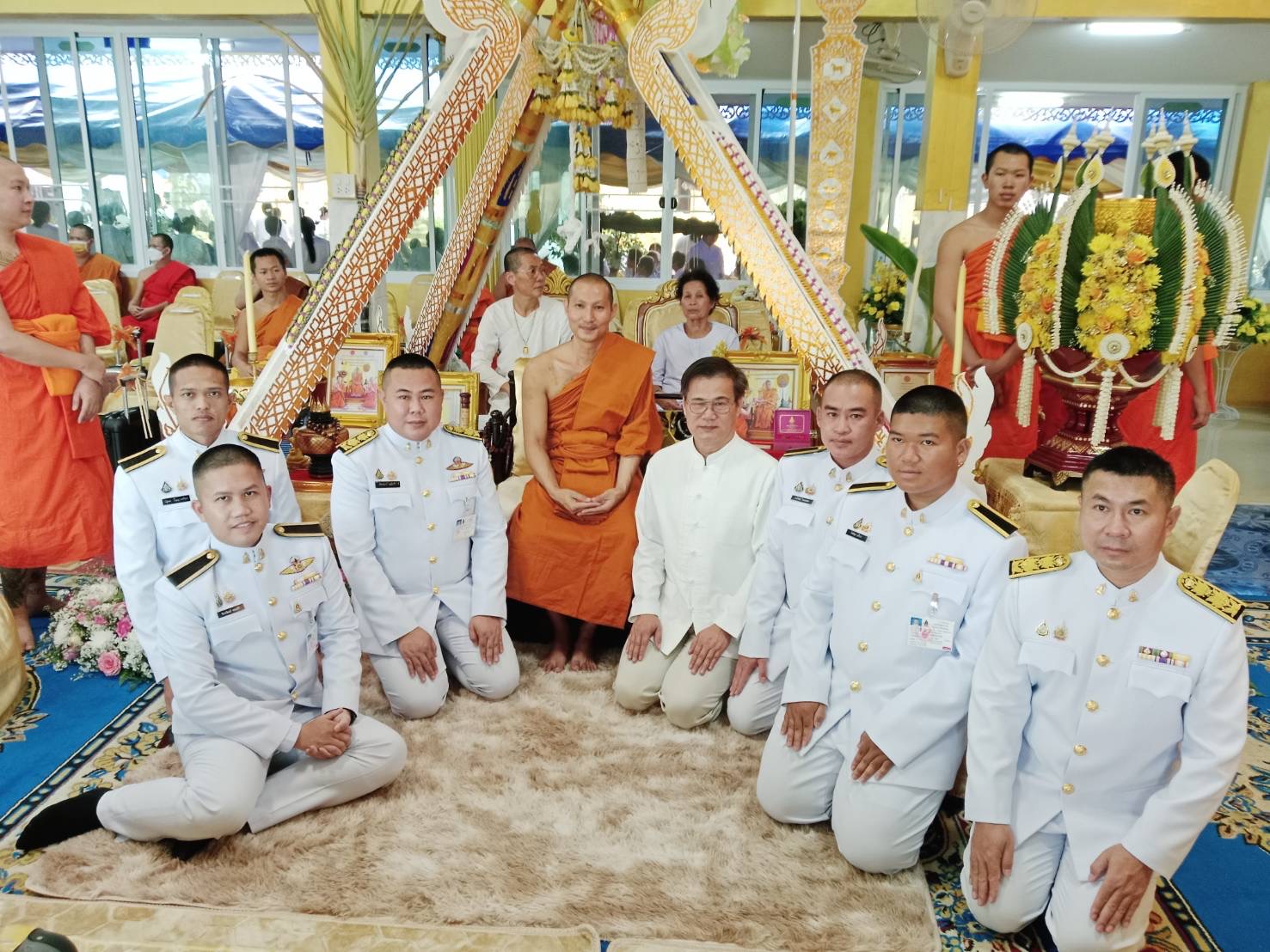 พิธีเจริญพระพุทธมนต์สืบชาตาหลวง สมโภชสัญญาบัตรพัดยศ เทียบผู้ช่วยเจ้าอาวาสพระอารามหลวง ชั้นพิเศษ
