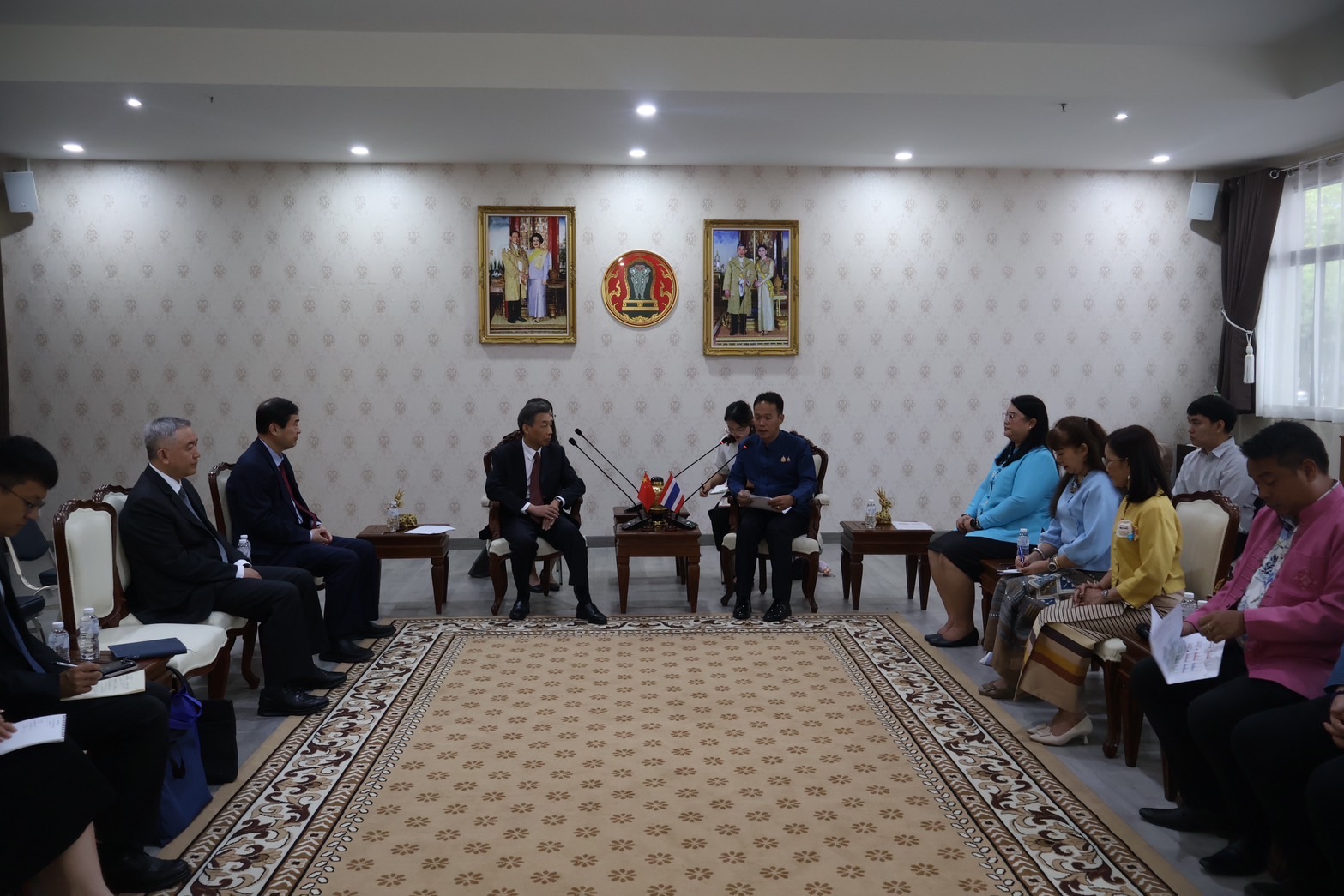 รองประธานสภาประชาชนแห่งกรุงปักกิ่งและคณะ เข้าเยี่ยมคารวะผู้บริหารจังหวัดเชียงใหม่ และหารือแลกเปลี่ยนข้อมูล