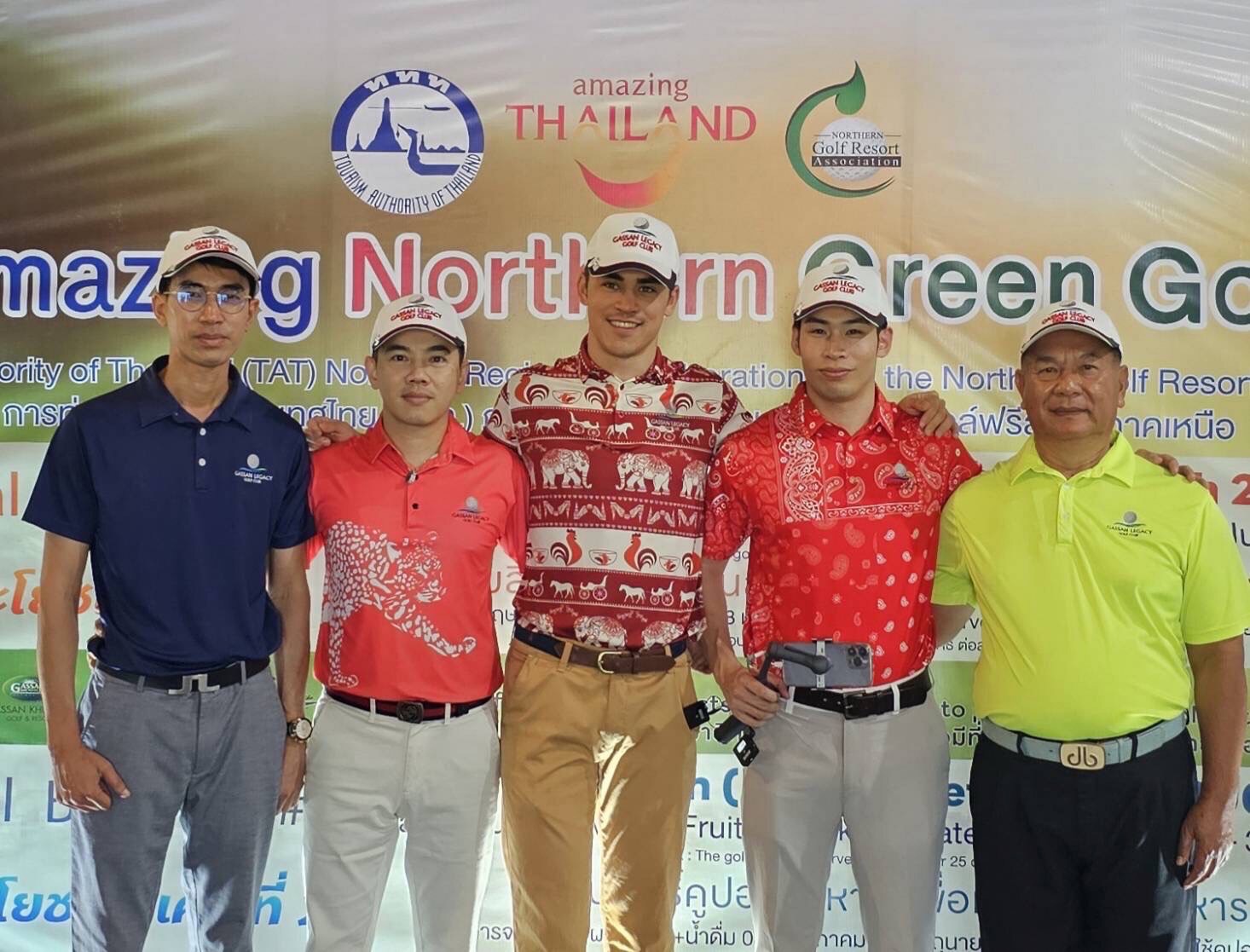 Golf influencer หนุ่มชื่อดัง จาก Japan ลูกครึ่งฝรั่งเศส อังกฤษ ญี่ปุ่น เยี่ยมชมและทดสอบกอล์ฟ 